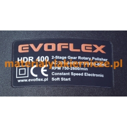 EVOFLEX HDR 400 ROTARY M14 materialylakiernicze.pl